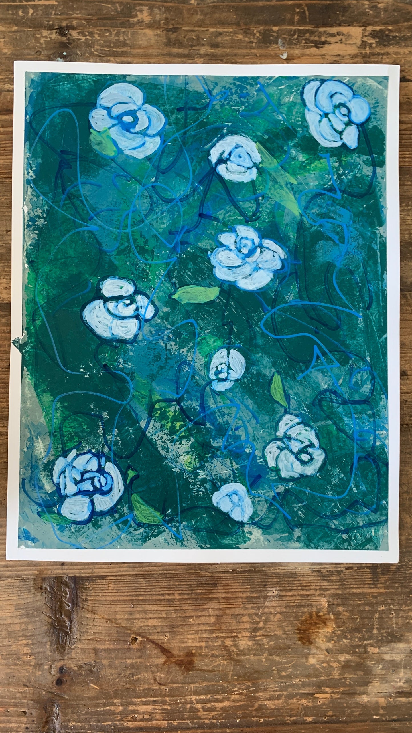 Gardenias in Blue #2 {A Love Story}
